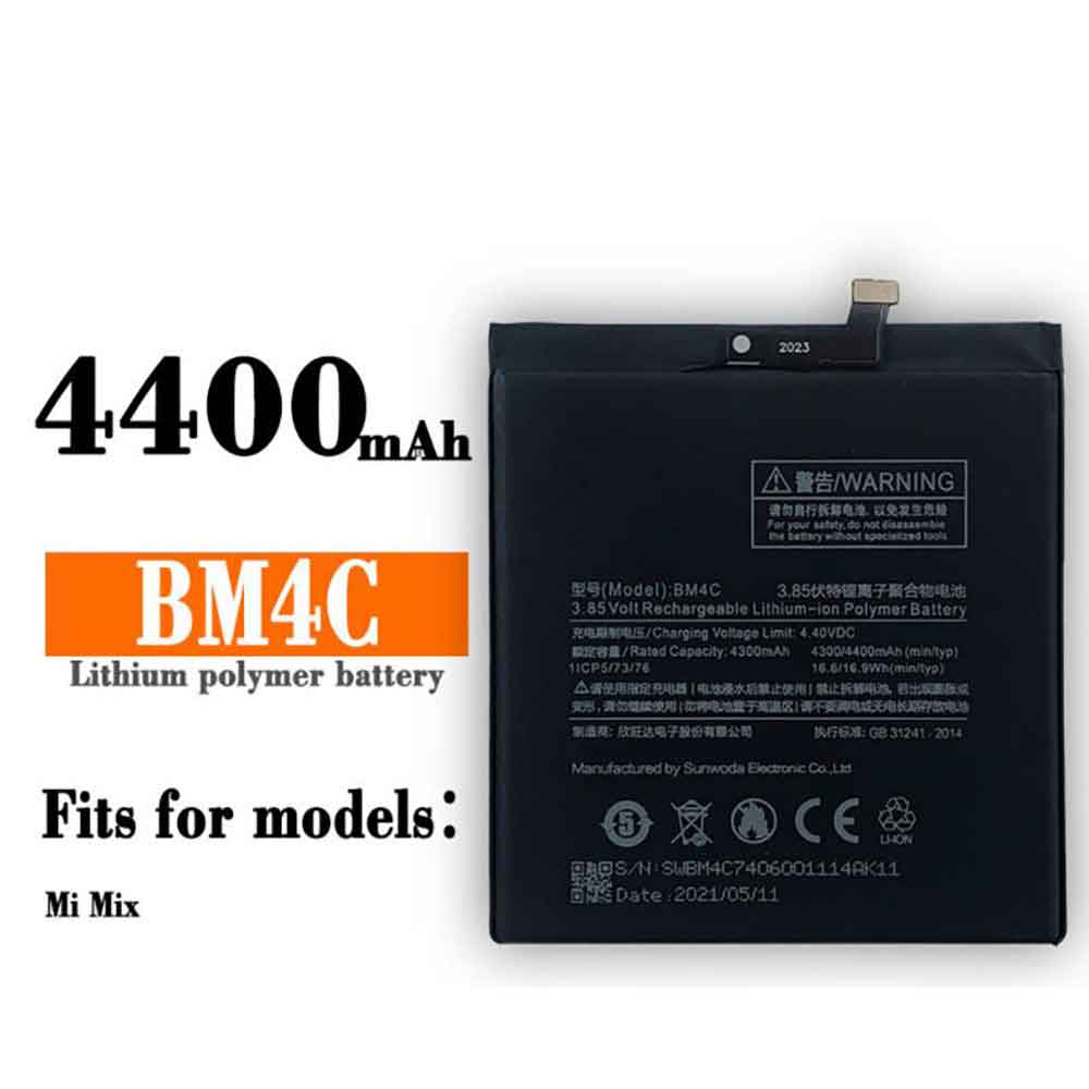 Batería para Gaming-Laptop-15.6-7300HQ-1050Ti/xiaomi-bm4c